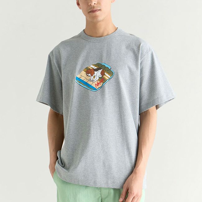 NANGA×USHIODA HIROAKI ナンガ×ウシオダヒロアキ エコハイブリッドTEE