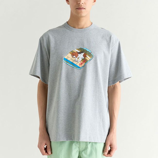 NANGA×USHIODA HIROAKI ナンガ×ウシオダヒロアキ エコハイブリッドTEE