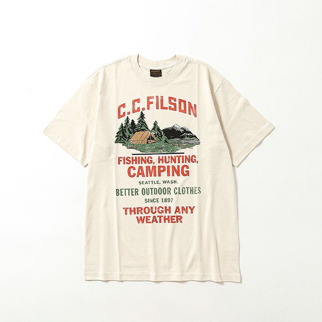 FILSON フィルソン S/SフロンティアグラフィックTシャツ