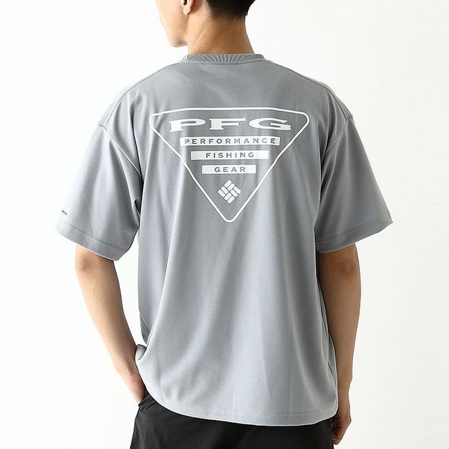 Columbia コロンビア ディスペアベイオムニフリーズゼログラフィックショートスリーブTシャツ メンズ