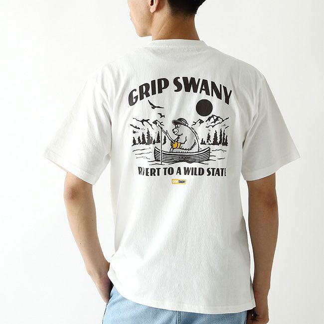 GRIP SWANY グリップスワニー ベアプリントTEE
