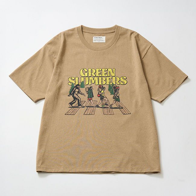 PARKS PROJECT パークスプロジェクト エコリッチ グリーンスランバーズ SS TEE by44&Co.