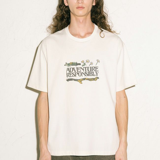 PARKS PROJECT パークスプロジェクト オーガニックコットン アドベンチャー SS TEE