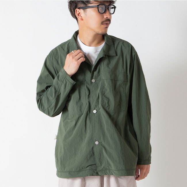 STONEMASTER ストーンマスター SMフィールドシャツLSフェザーナイロン