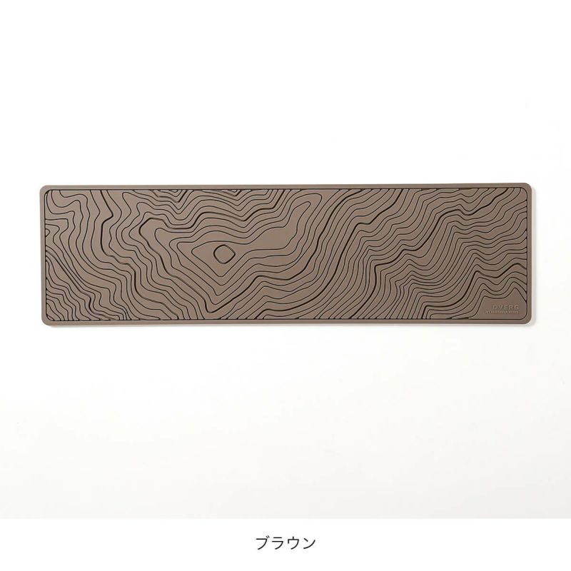 DVERG ドベルグ Topographic Bar Mat(ハーフ）｜SUNDAY MOUNTAIN