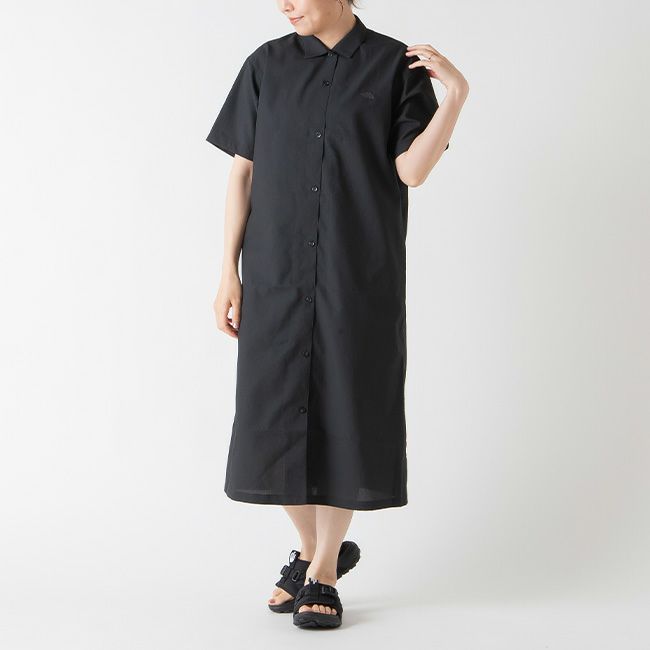 THE NORTH FACE ◆ S/S アロハベントシャツワンピース THE NORTH FACE ノースフェイス S/Sアロハベントシャツ