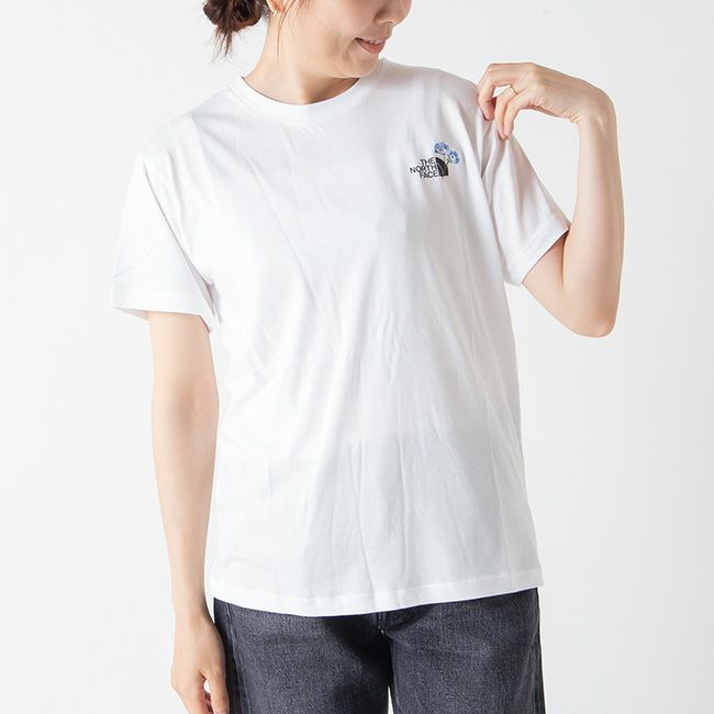 THE NORTH FACE ノースフェイス S/SフラワーロゴTee【ウィメンズ】