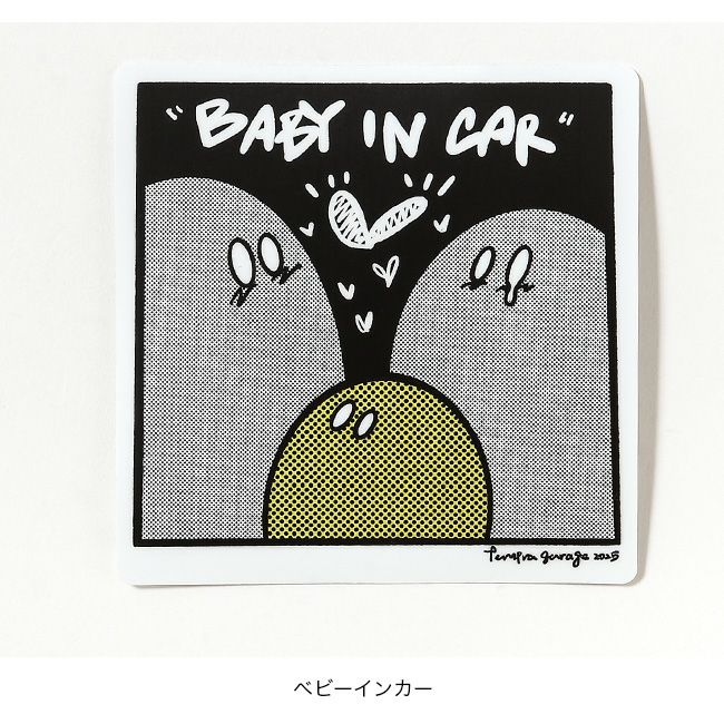 tempra cycle テンプラサイクル カーステッカー(神山 隆二)｜SUNDAY