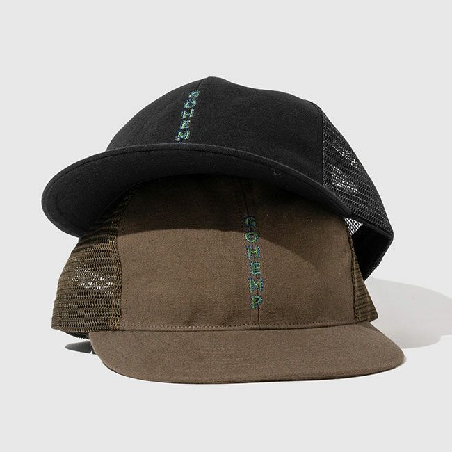 GOHEMP ゴーヘンプ バーティカルロゴメッシュキャップ