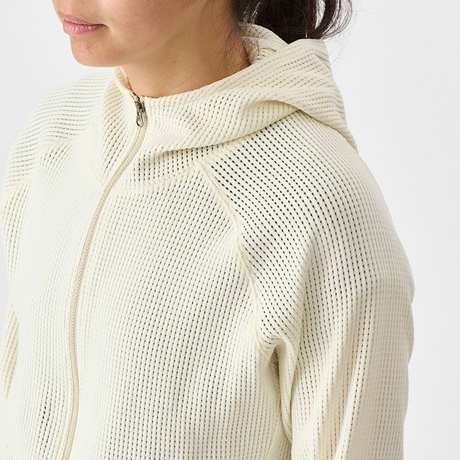 AXESQUIN アクシーズクイン ベンチレーションニットフーディー