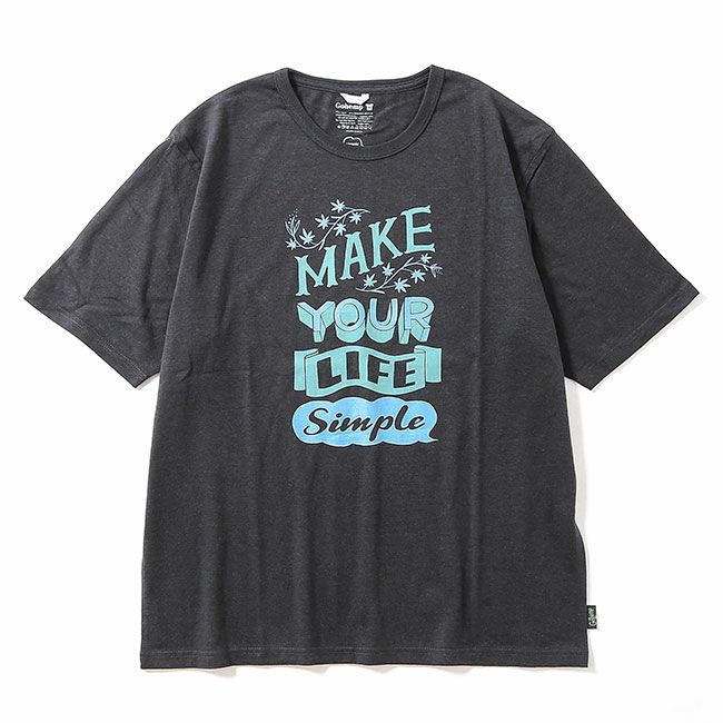 GOHEMP ゴーヘンプ メイクライフシンプルワイドフィットTEE