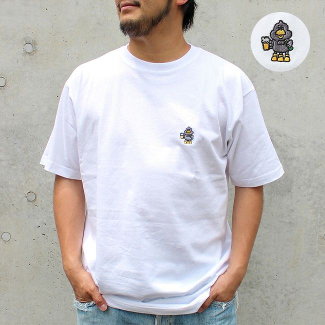 DUCKROW DEPART ダックローデパート ダックロー刺繍S/S TEE