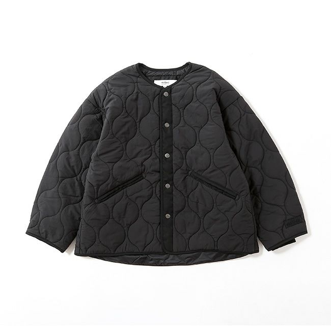 WILD THINGS ワイルドシングス キルティングノーカラージャケット