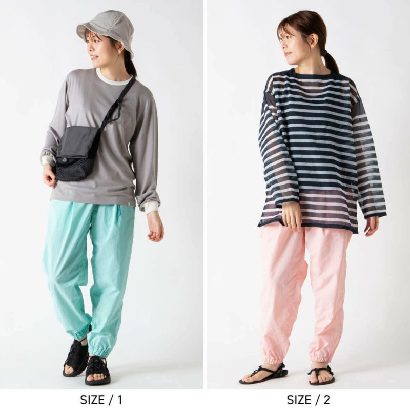 迷迭香 マンネンロウ マイクロリップナイロンハーベストトレーナー