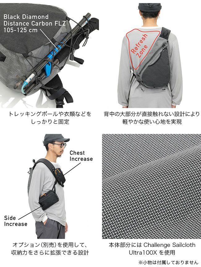 RIDGE MOUNTAIN GEAR リッジマウンテンギア サッシュパック｜SUNDAY