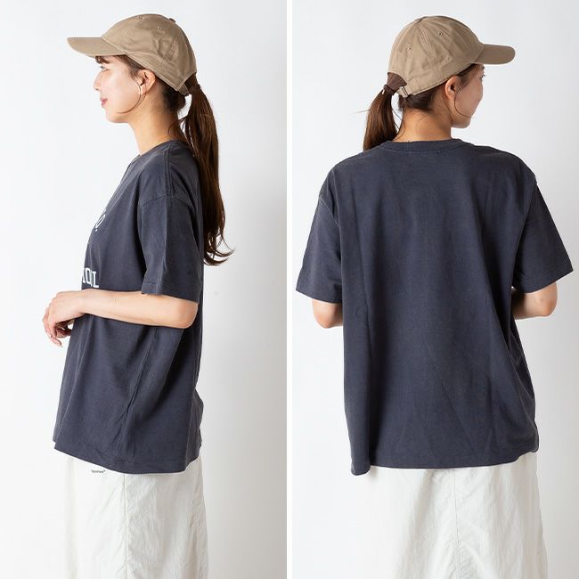 AMERICANA アメリカーナ AMRCN CO.HIGH SCHOOL USED加工S/ST｜SUNDAY