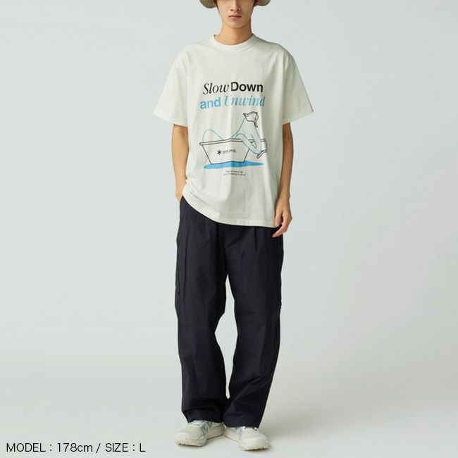 Snow Peak - しっくん snow peak スノーピーク リラクゼーションTシャツ｜SUNDAY