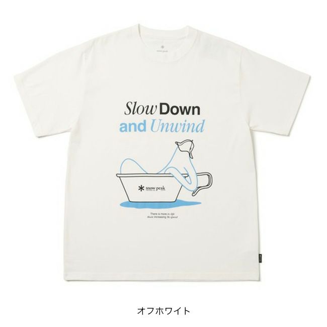 snow peak スノーピーク リラクゼーションTシャツ｜SUNDAY
