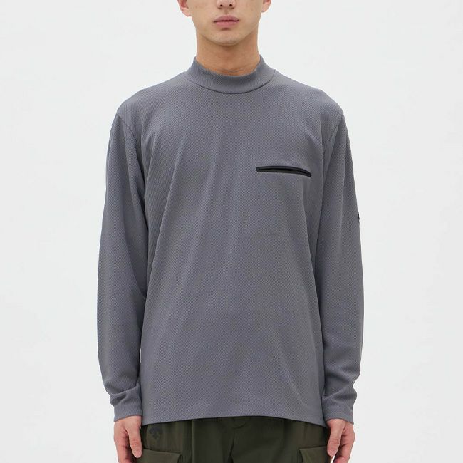 DESCENTE ALLTERRAIN81 デサントオルテライン81 サーマルロングスリーブモックネックTEE