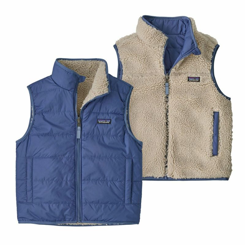 パタゴニアリバーシブルベストキッズXXL patagonia パタゴニア リバーシブルレディフレディベスト