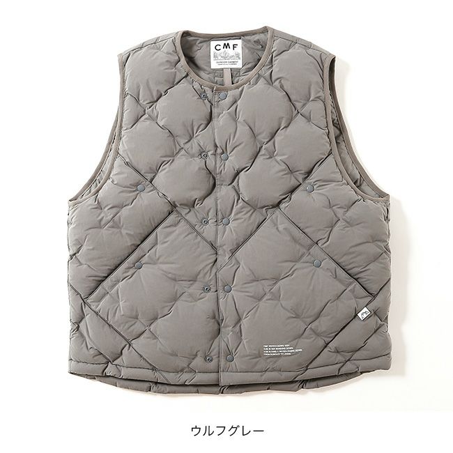 AUTHENTIC OUTDOOR GARMENTS ダウンベスト ブラック AUTHENTIC OUTDOOR GARMENTS ダウンベスト ブラック