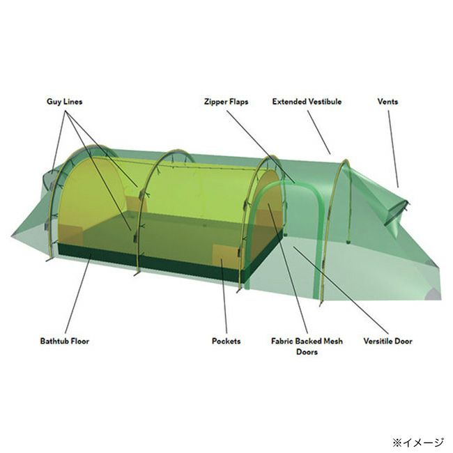 HILLEBERG ヒルバーグ ケロン4GT タクティカル｜SUNDAY MOUNTAIN