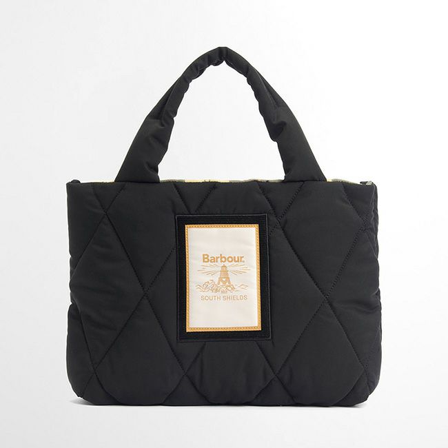 Barbour バブアー マライアミニキルテッドトートバッグ