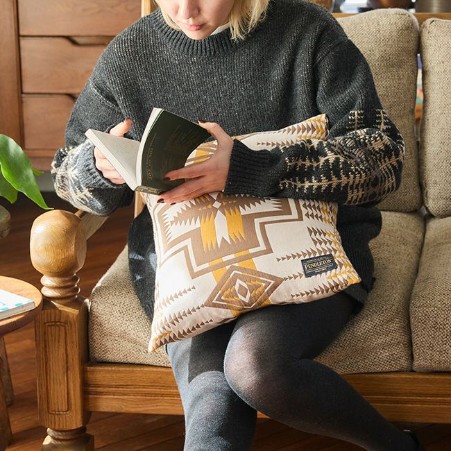 PENDLETON ペンドルトン ジャガードトリプルガーゼクッションカバー