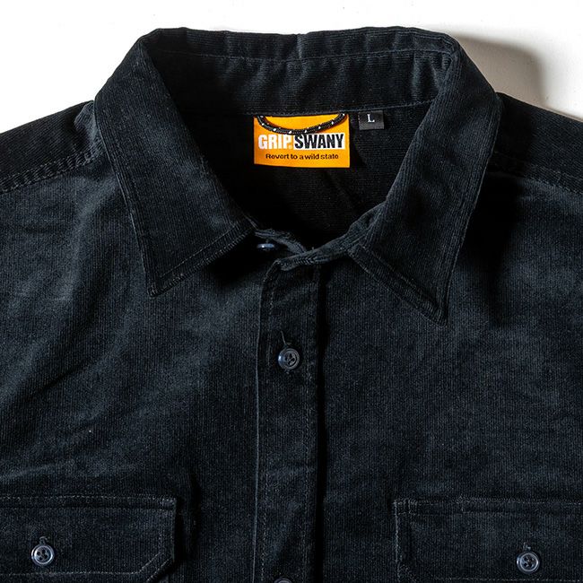 GRIP SWANY グリップスワニー コーデュロイストレッチフィールドシャツ