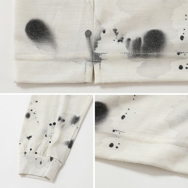 迷迭香 マンネンロウ ウールベジタブルダイロングスリーブ｜SUNDAY