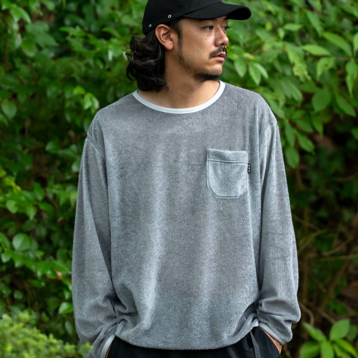 SUNDAY MOUNTAIN×迷迭香 サンデーマウンテン×マンネンロウ OCTA LONG SLEEVE TEE