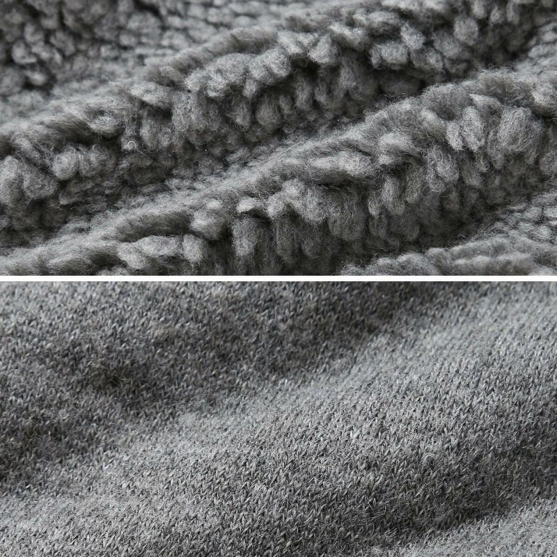 Gymphlex ジムフレックス ボアフーデッドジャケット シープボア ユニ