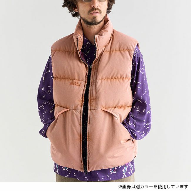 ARTISAN フード付き　アルパカ混　ブラックダウンベスト　2、3回使用 ARTISAN フード付き アルパカ混 ブラックダウンベスト 2、3回使用