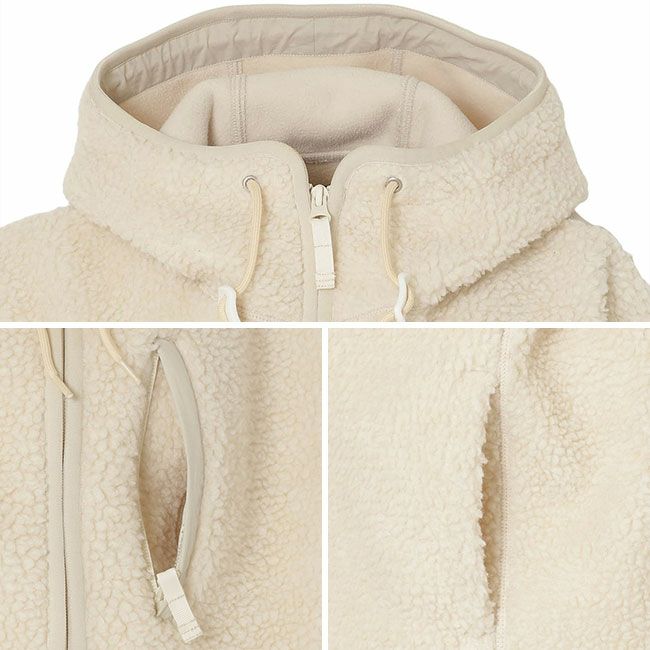 NANGA ナンガ ボアフリースフルジップパーカ【ウィメンズ】｜SUNDAY