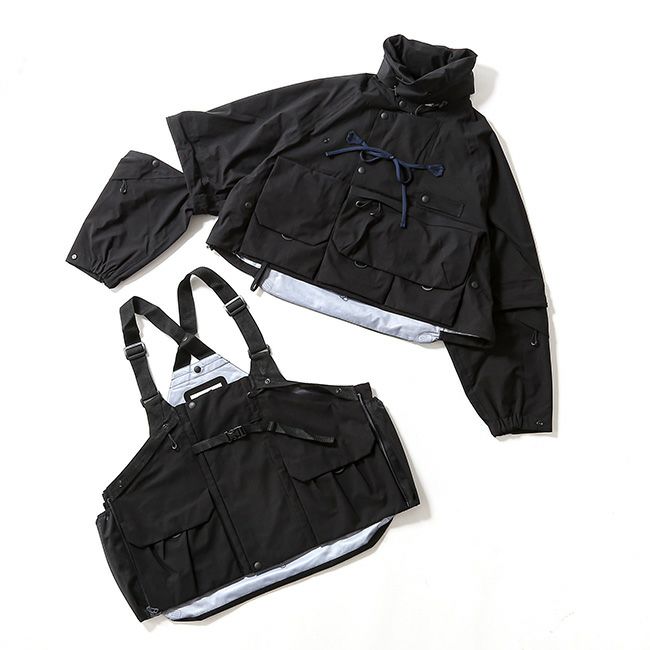 ノービット　半袖ダウン norbit ノービット オールウェザー4Wayジャケット×ベスト｜SUNDAY