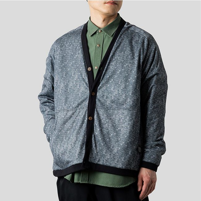 narifuri NFC ナリフリ ネイチャー・フィールド・クラブ Octaプリントカーディガン