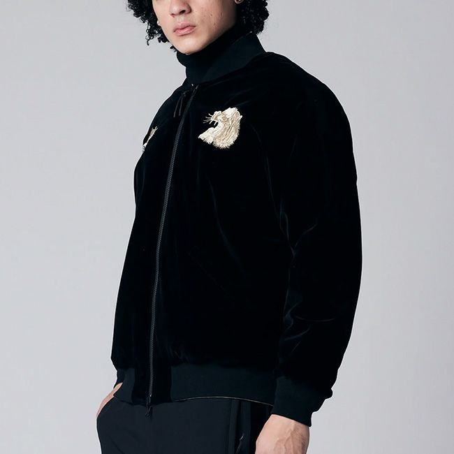 TAION タイオン ジャパンスペシャルリバーシブルスカジャンダウン