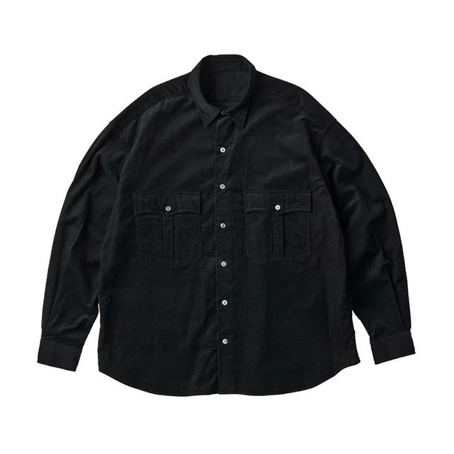 Porter Classic ポータークラシック ロールアップオーガニックコーデュロイシャツ