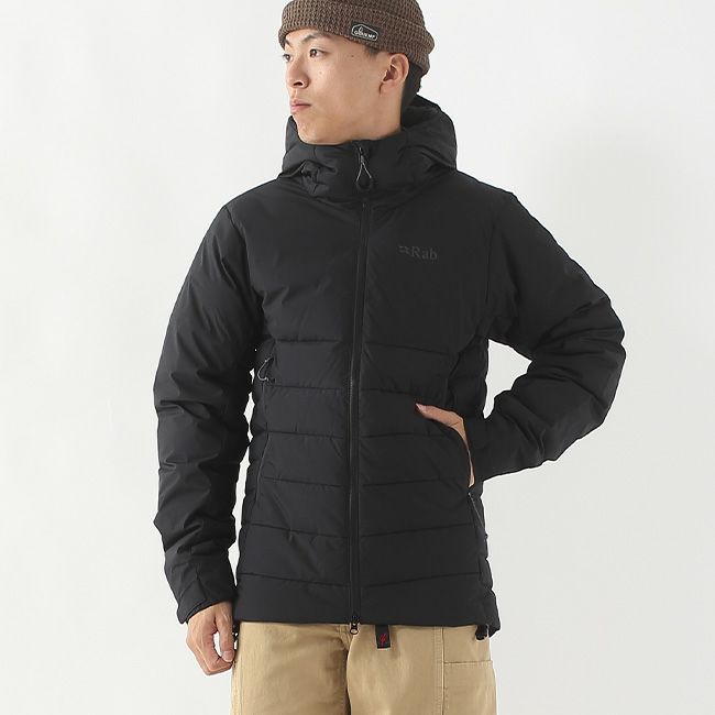 Rab ラブ インフィニティウィンドストッパーフーディ メンズ