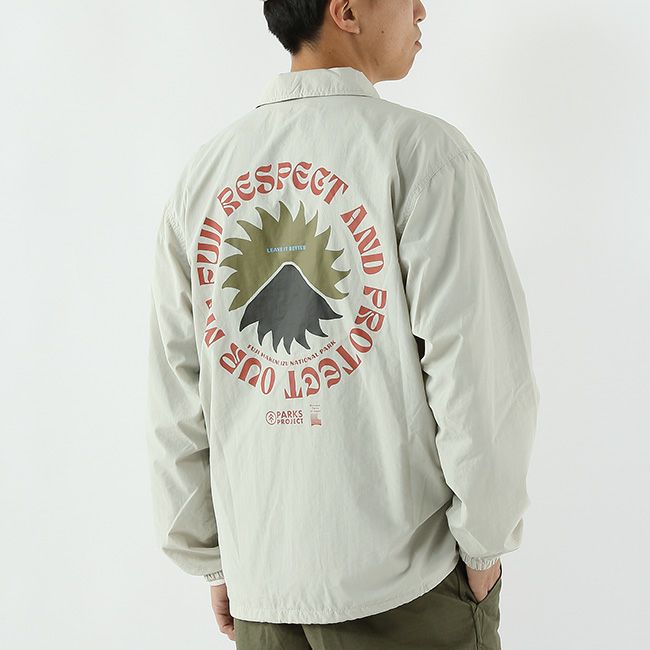 【50%OFF】PARKS PROJECT パークスプロジェクト Mt.FUJI No.4コーチジャケット