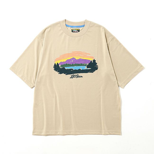 L.L.Bean JAPAN EDITION エルエルビーン ジャパン エディション カントンマウンテンレイクグラフィックTee【ウィメンズ】
