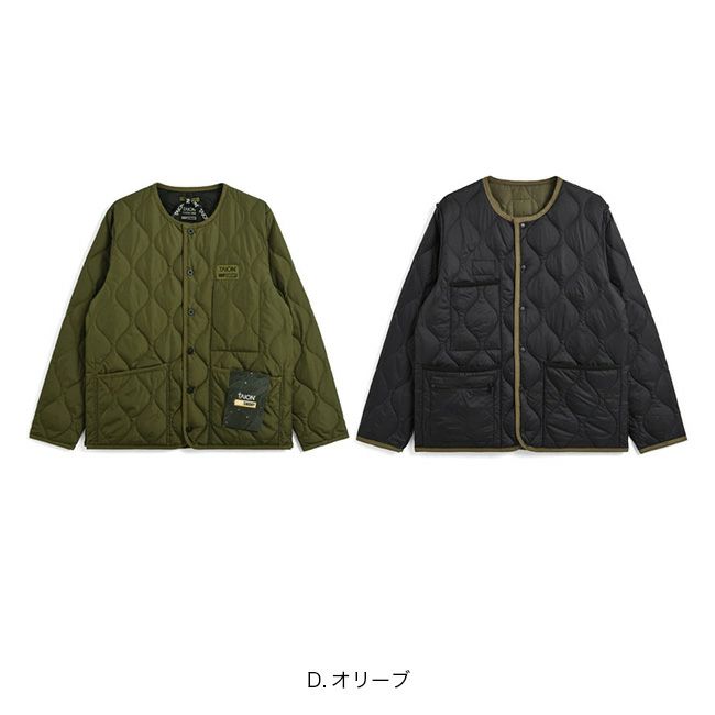 GRIP SWANY×TAION グリップスワニー×タイオン リバーシブルダウンジャケット TAION-GRIPSWANY-JK01 GRIP SWANY×TAION グリップスワニー×タイオン リバーシブルダウン