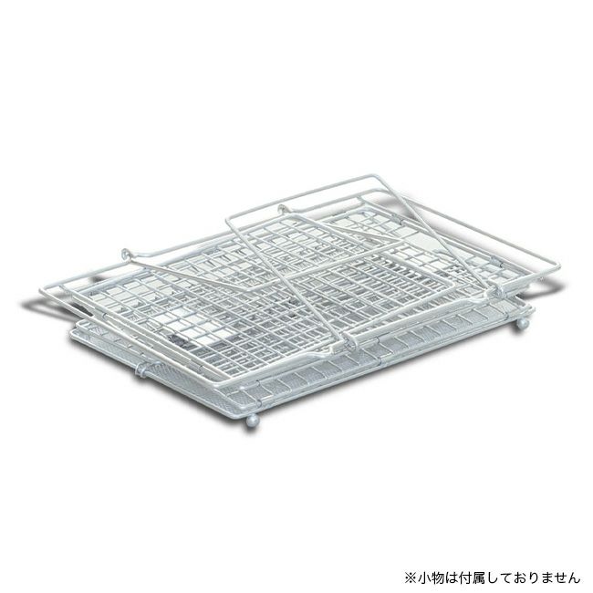 ANOBA アノバ フォールディングワイヤーバスケット M SUS Ver.｜SUNDAY