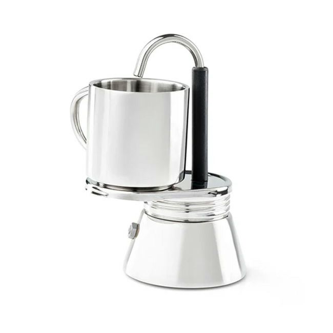 GSI ジーエスアイ ステンレスミニ エスプレッソメーカーセット 1カップ