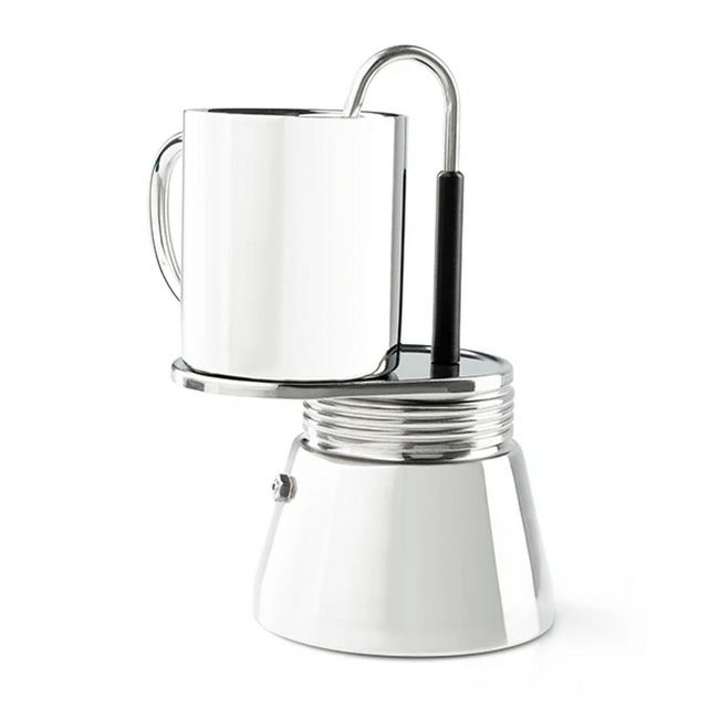 GSI ジーエスアイ ステンレスミニ エスプレッソメーカーセット 4カップ