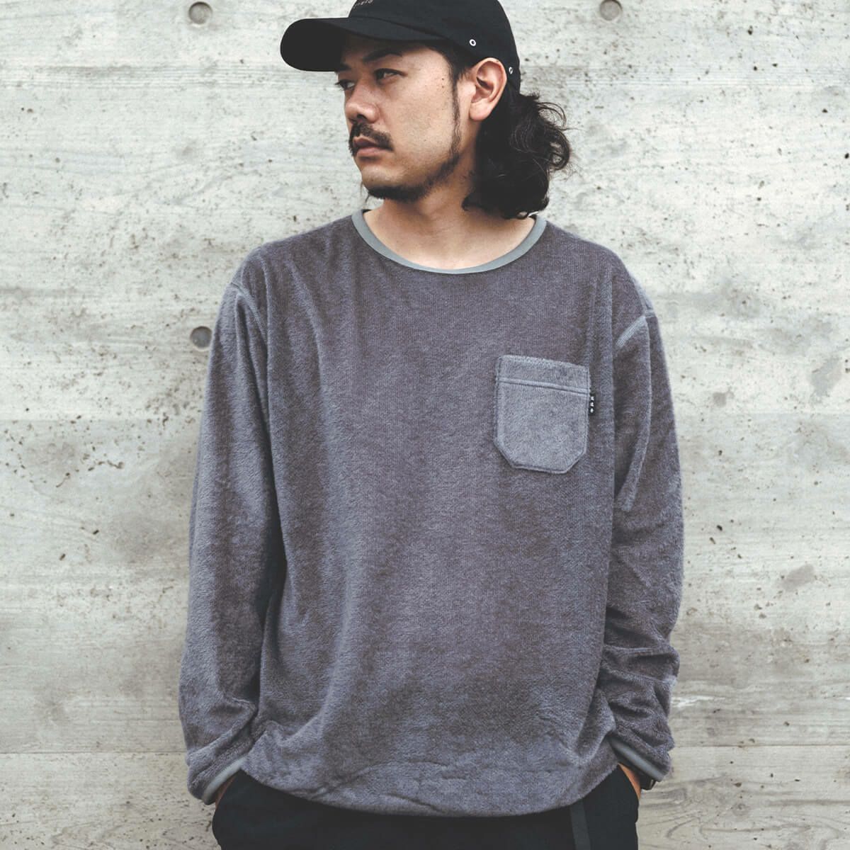 DVERG×迷迭香 ドベルグ×マンネンロウ OCTA LONG SLEEVE TEE