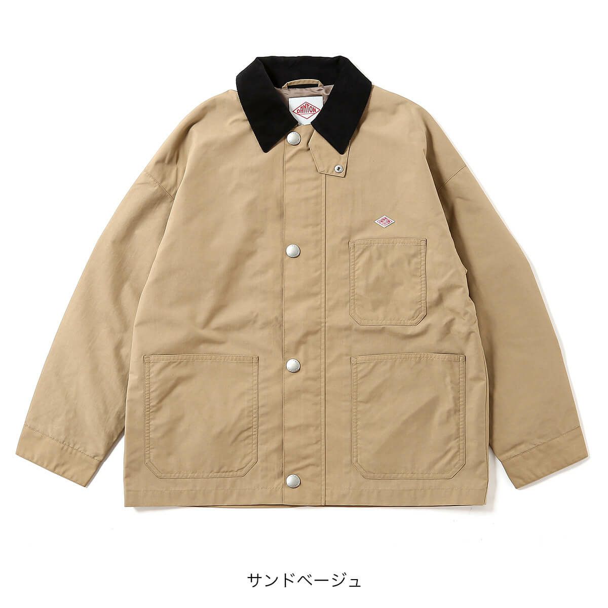 DANTON ダントン カバーオールジャケット ナイロンタフタ【ウィメンズ